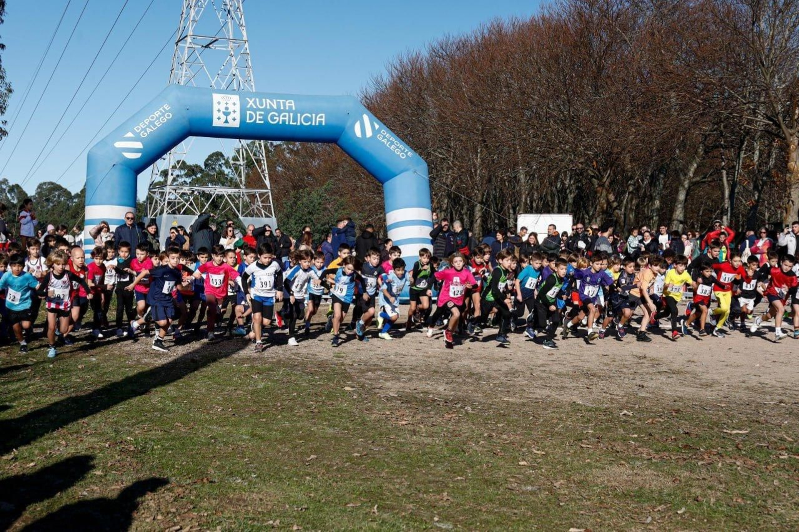 Cross infantil en Zamáns.