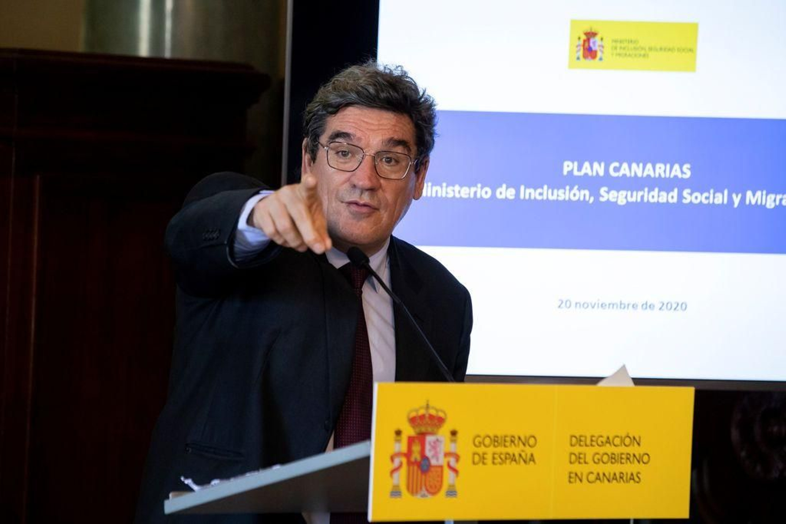 El ministro de Inclusión, Seguridad Social y Migraciones, José Luis Escrivá.