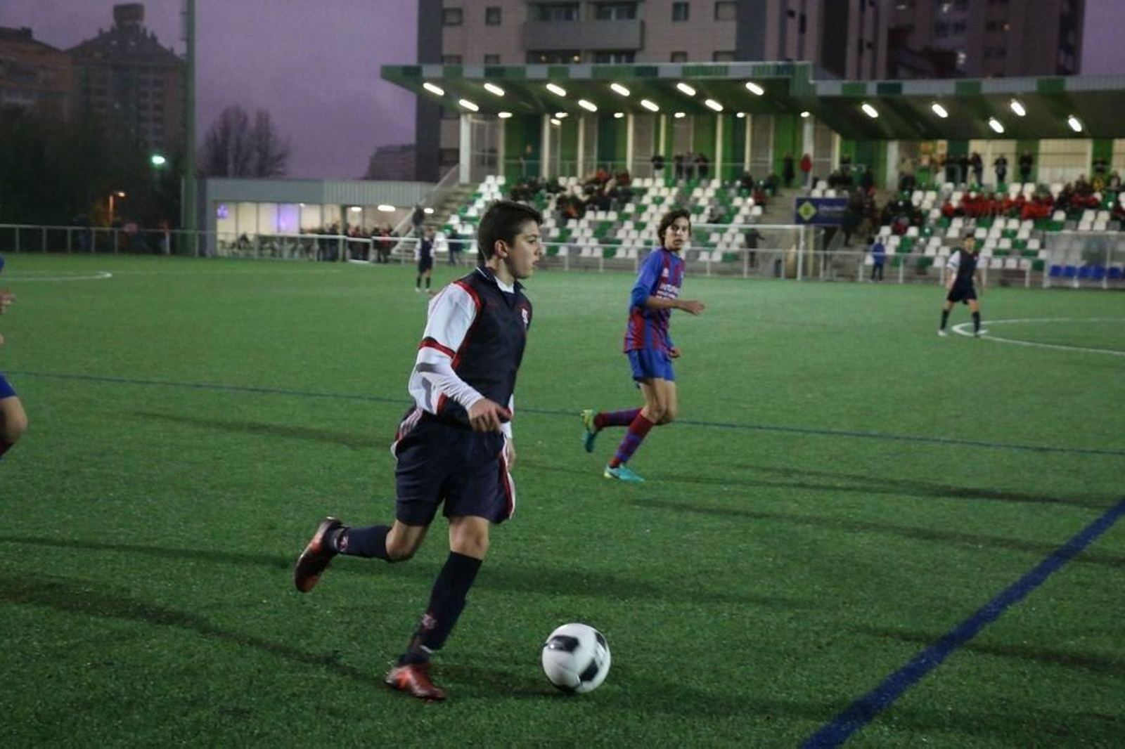 Un jugador del Areosa.