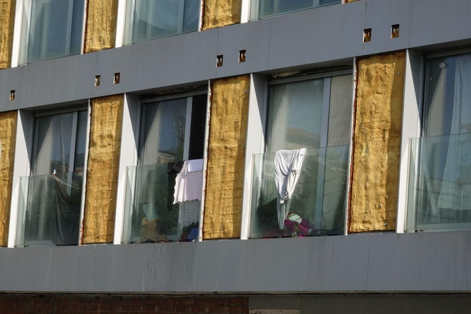 Okupas en el edificio de Gran Vía-Honduras .