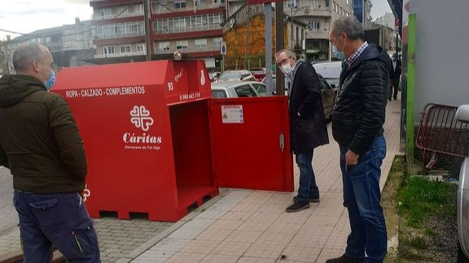Dos de los contenedores estarán en Arcade y el tercero en Soutomaior.