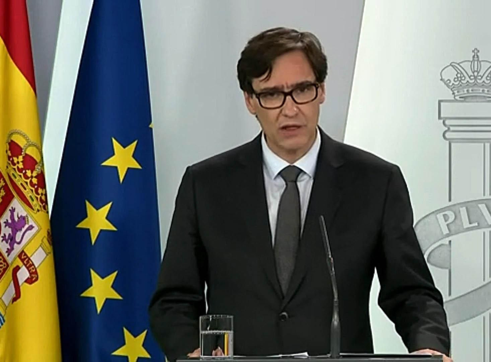 El ministro de Sanidad, Salvador Illa. EFE/EPA/Gobierno de España