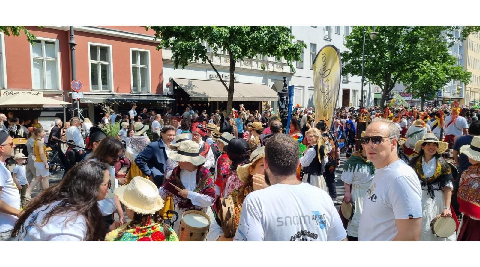 Antonio Rodríguez Miranda en el Carnaval de las Culturas de Berlín