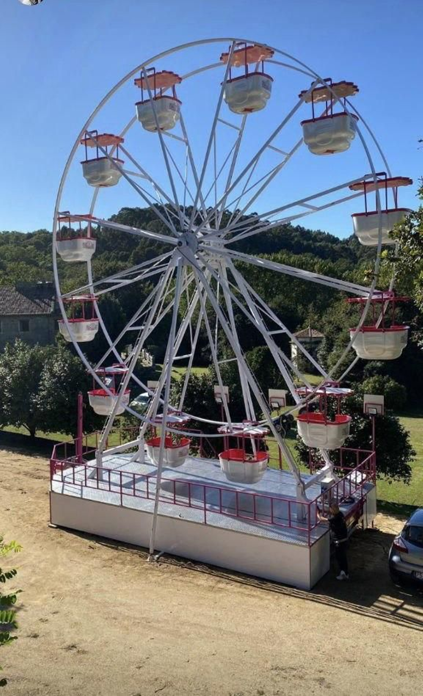 La noria de la boda de Peleteiro.