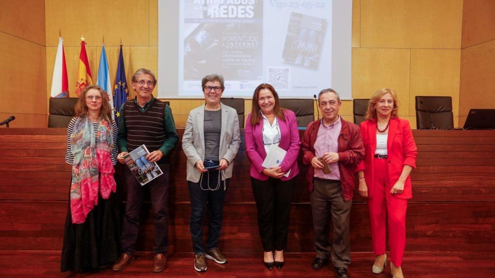 La presentación del informe ayer en la Delegación de la Xunta.