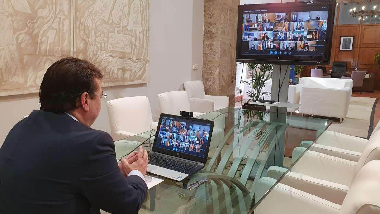 El presidente de Extremadura, Guillermo Fernández Vara