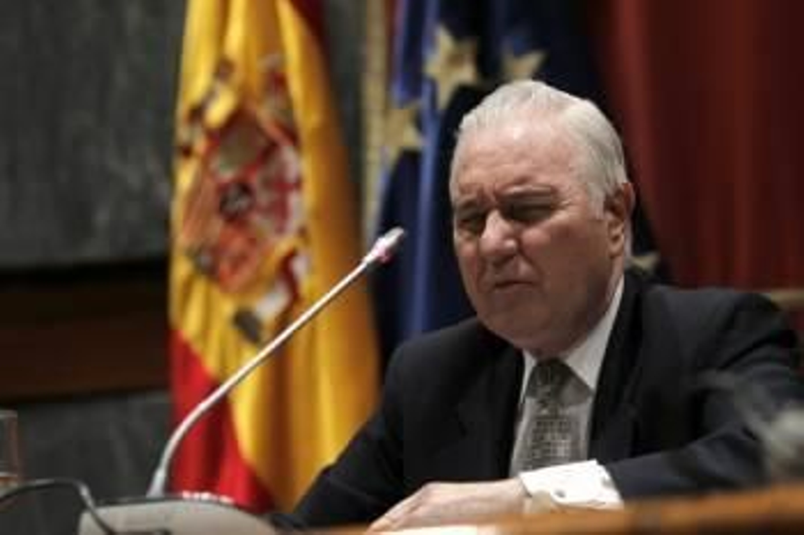 El presidente del Consejo General del Poder Judicial (CGPJ) y del Tribunal Supremo, Carlos Dívar. (Foto: EP)