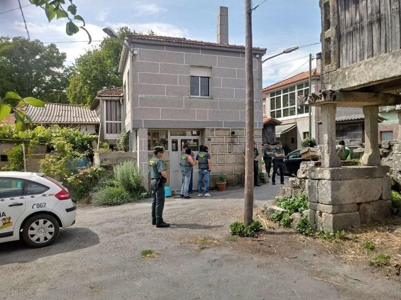 La detención de un colaborador en Ourense.