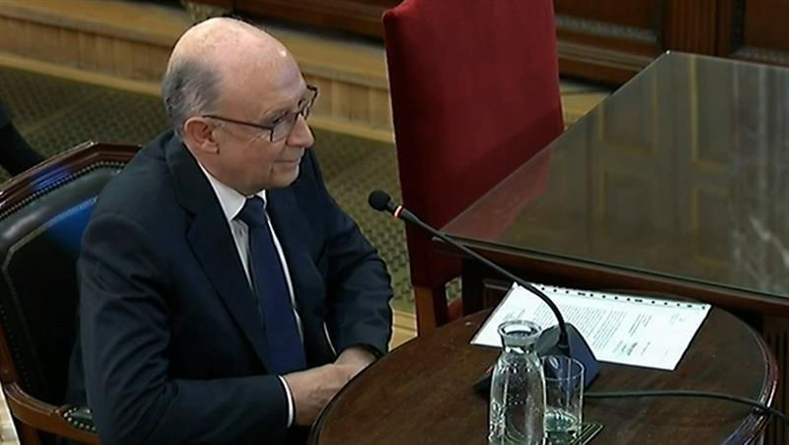 El exministro de Hacienda Cristóbal Montoro