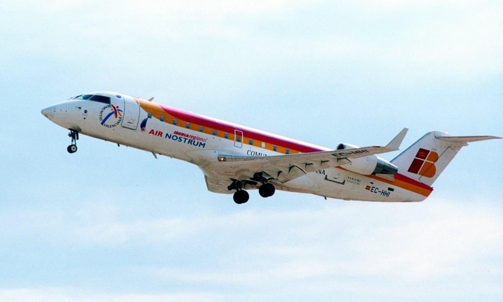 Imagen de archivo de un avión de Air Nostrum. // EP