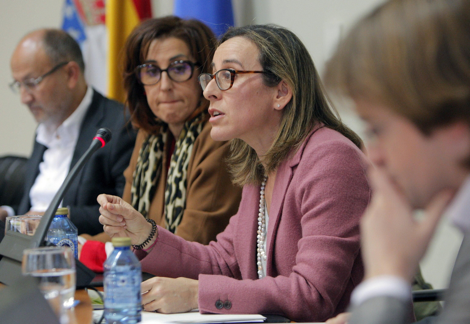 Ethel Vázquez, durante su comparecencia en comisión.