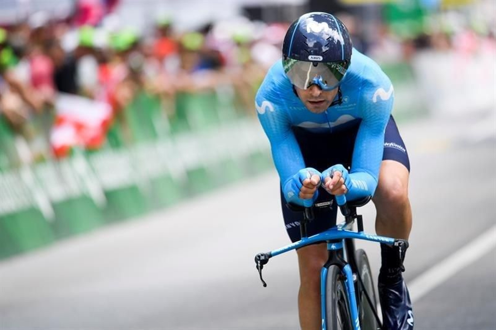 Mikel Landa del Movistar