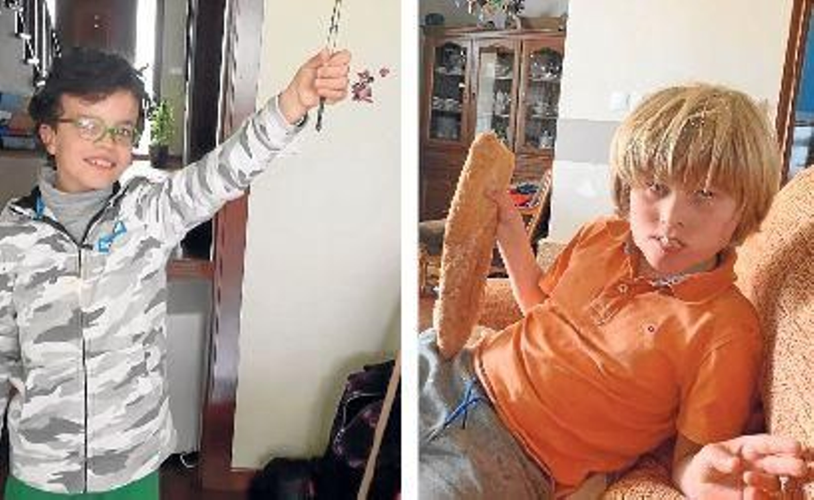 Raúl, con el síndrome de Asperger, tiene dificultades con el dibujo y Manu, por el contrario, se comunica por medio de pictogramas.