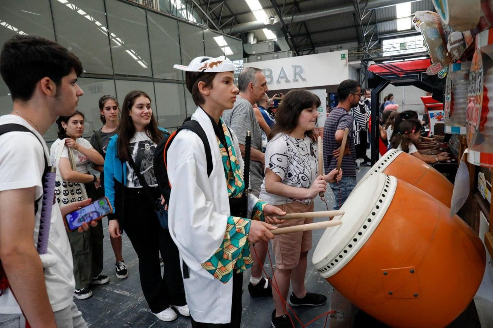 Feria Kokoro de cultura japonesa en el Ifevi.