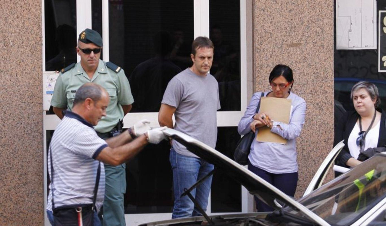José Miguel Martínez Campos, en la detención de 2011.