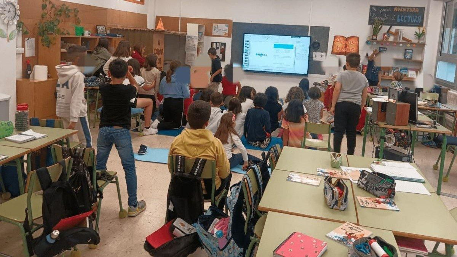 Imagen de una de las sesiones informativas en el  CPI Manuel Suárez Marquier.