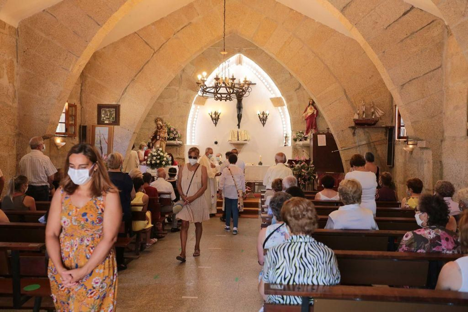 La Virgen del Carmen en O Vao,