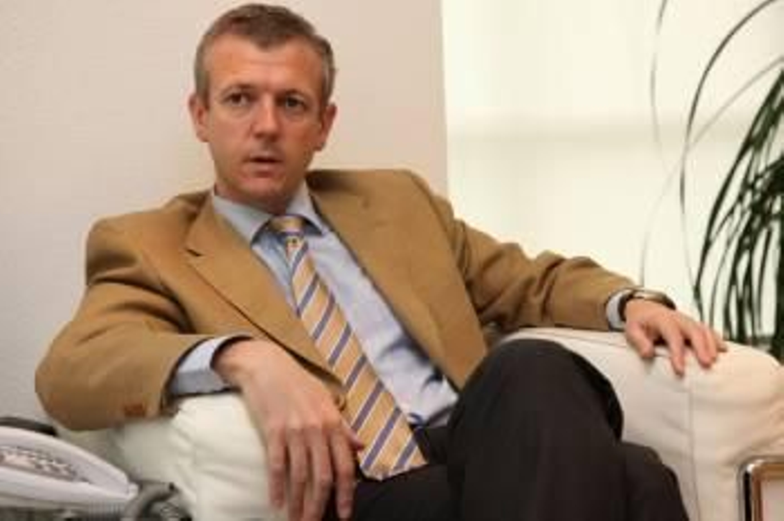 Alfonso Rueda, titular de la Consellería de Presidencia, Administracións Públicas e Xustiza. (Foto: VICENTE PERNÍA)