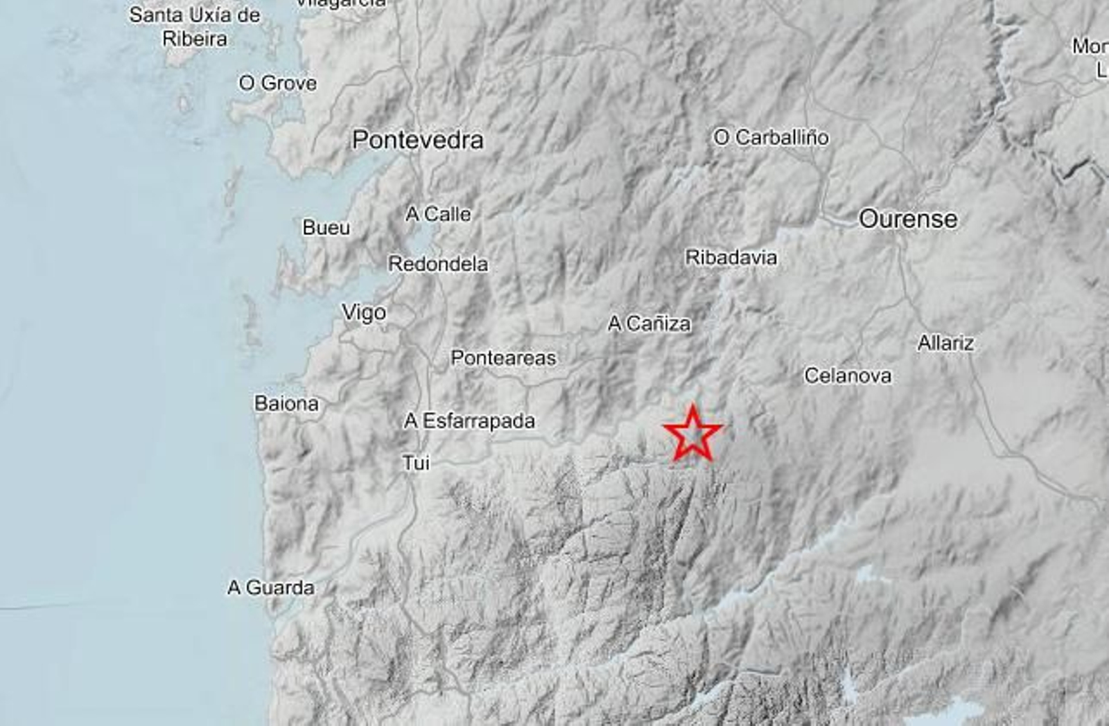Temblor en Melgaço. // IGN