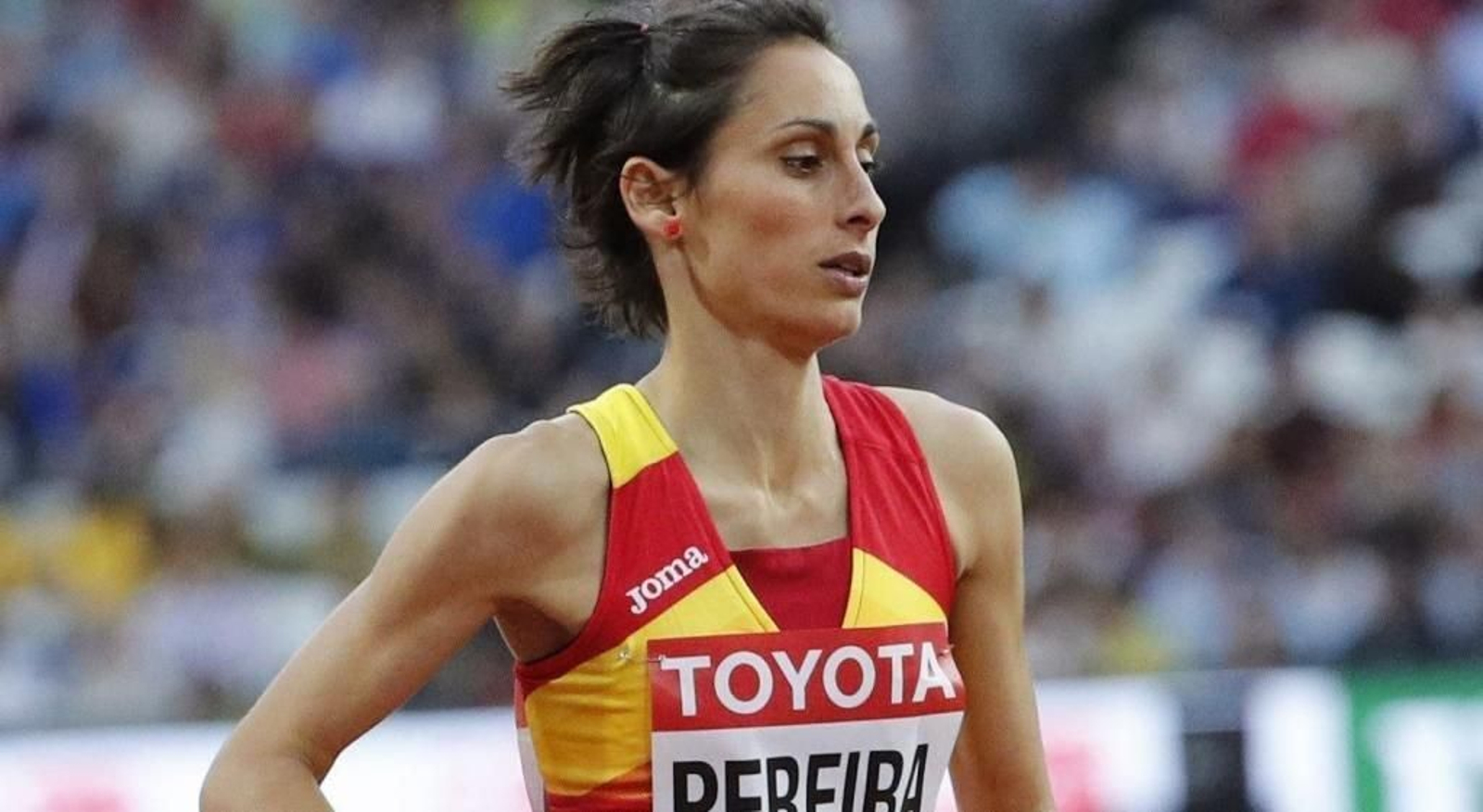 Solange Pereira, en una competición anterior.