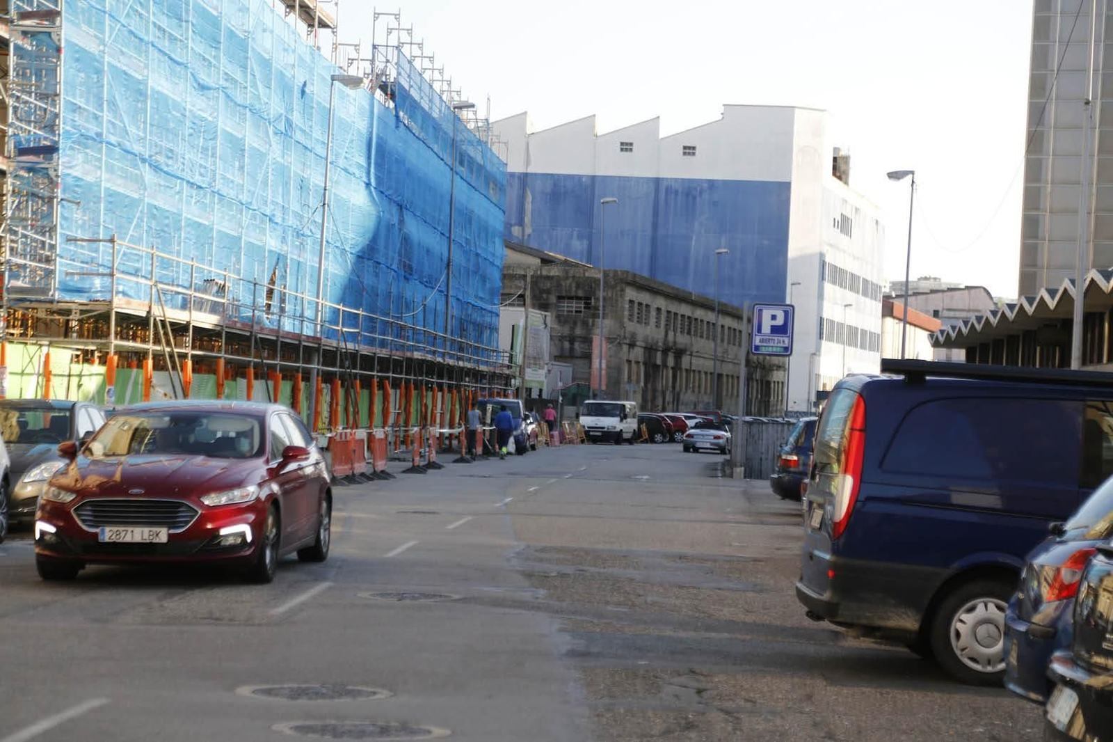 Uno de los robos se produjo en la calle Jacinto Benavente.