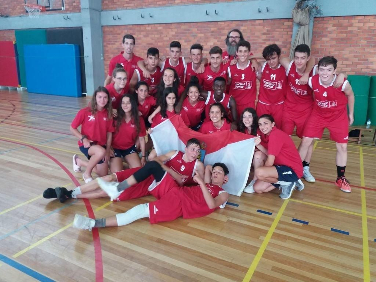 Las selecciones viguesas brillaron a un gran nivel en Braga.