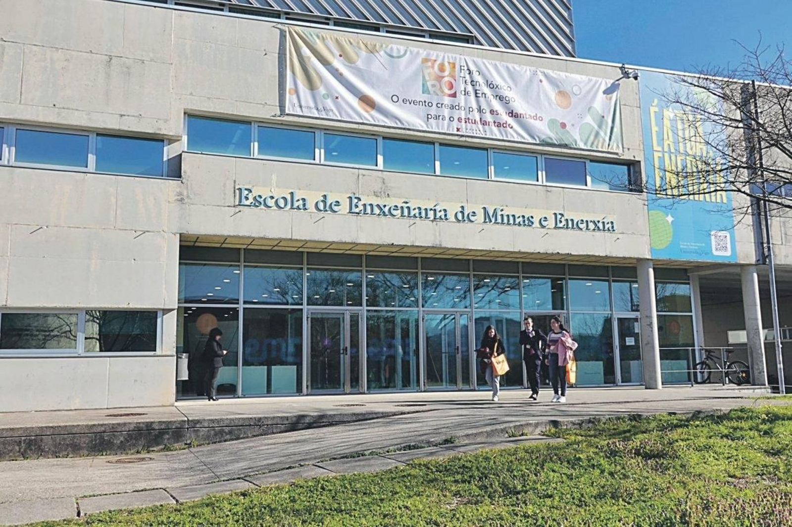 La Escuela de Minas recibió un 3,66 de sus alumnos, una de las notas más elevadas del campus.