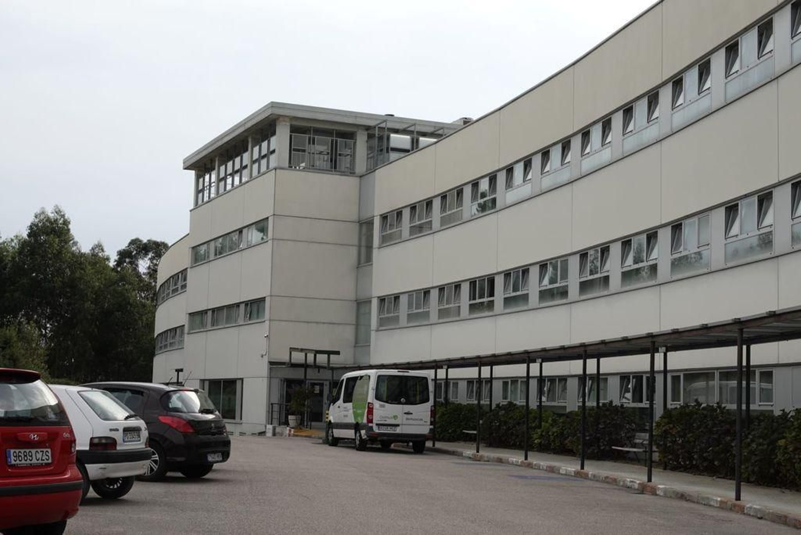 Una de las residencias de mayores asaltadas el viernes.