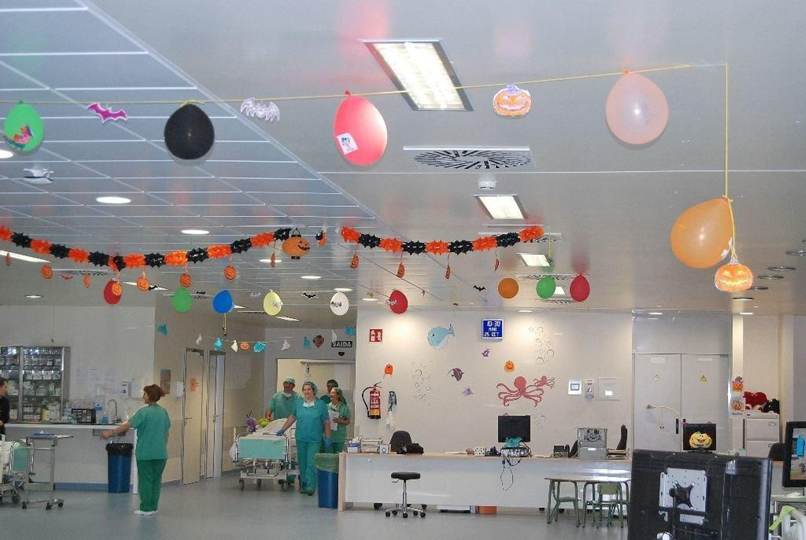 El Halloween llega a la zona infantil del Cunqueiro