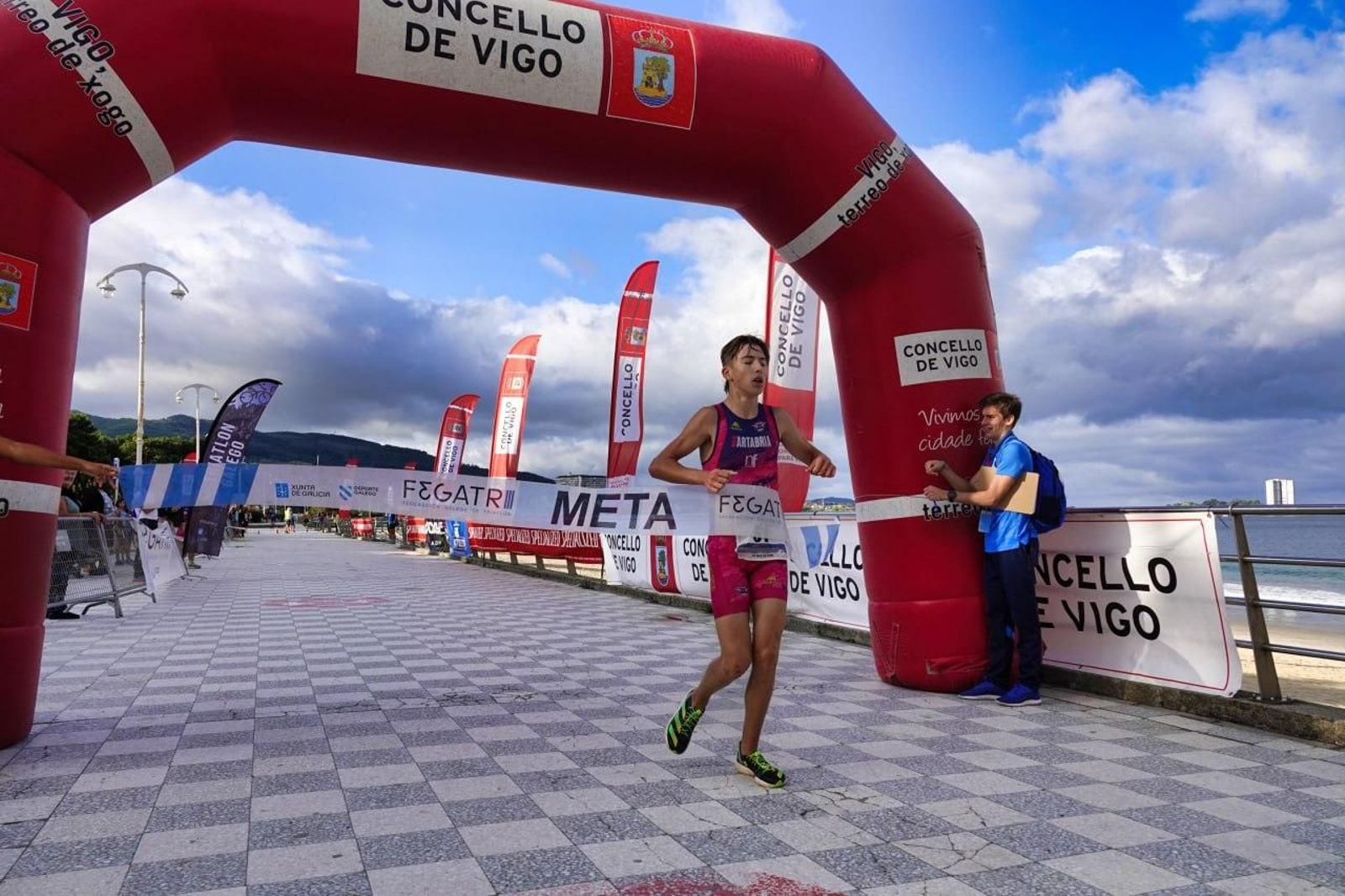 Triatlón de Samil. // Vicente Alonso