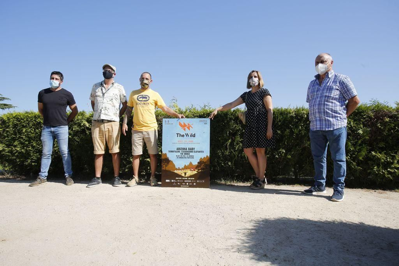 Los responsables de The Wild, la edil Nuria Rodríguez y Manuel Giráldez, presentaron el festival.