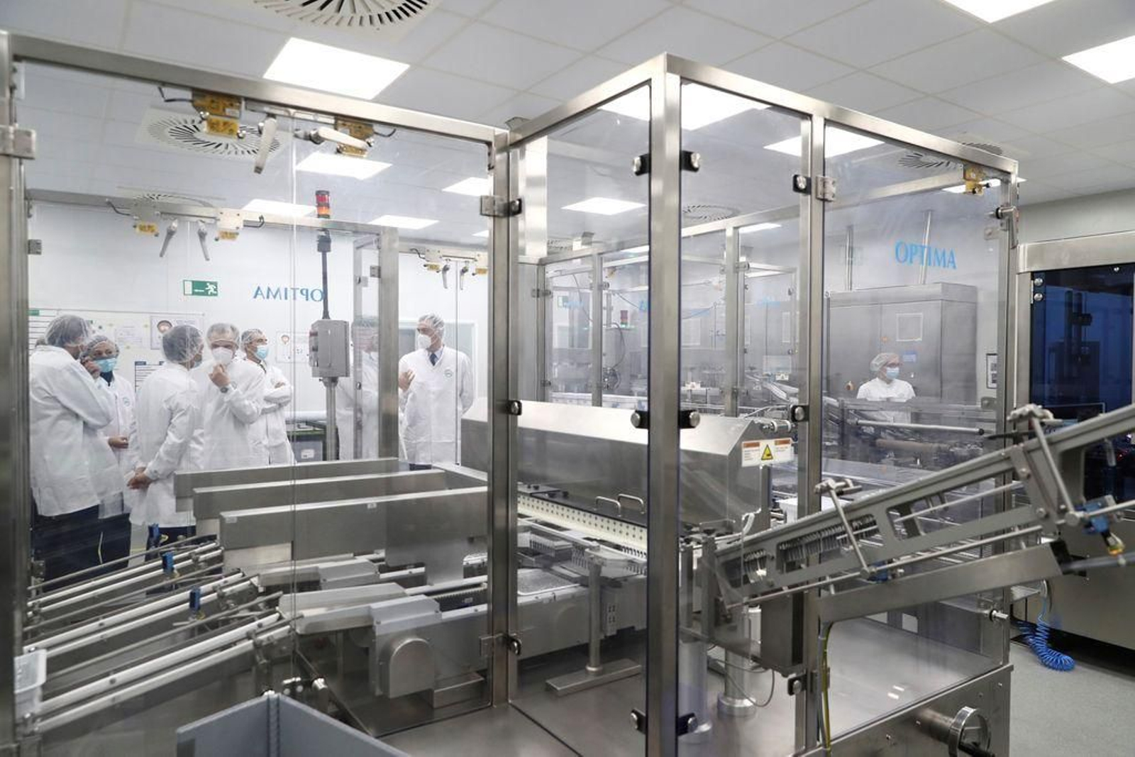 La empresa española Rovi, una de las encargadas de producir la vacuna de Moderna.