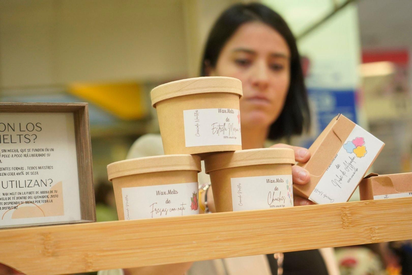 Candeas en ‘O Gran Mercado de Arte’ no Calvario.