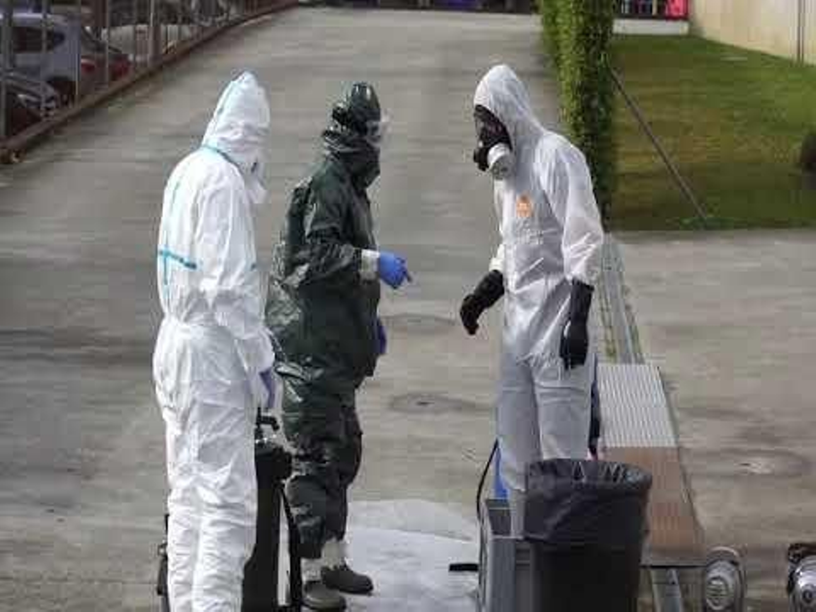 La Brilat desinfecta la residencia de Barreiro