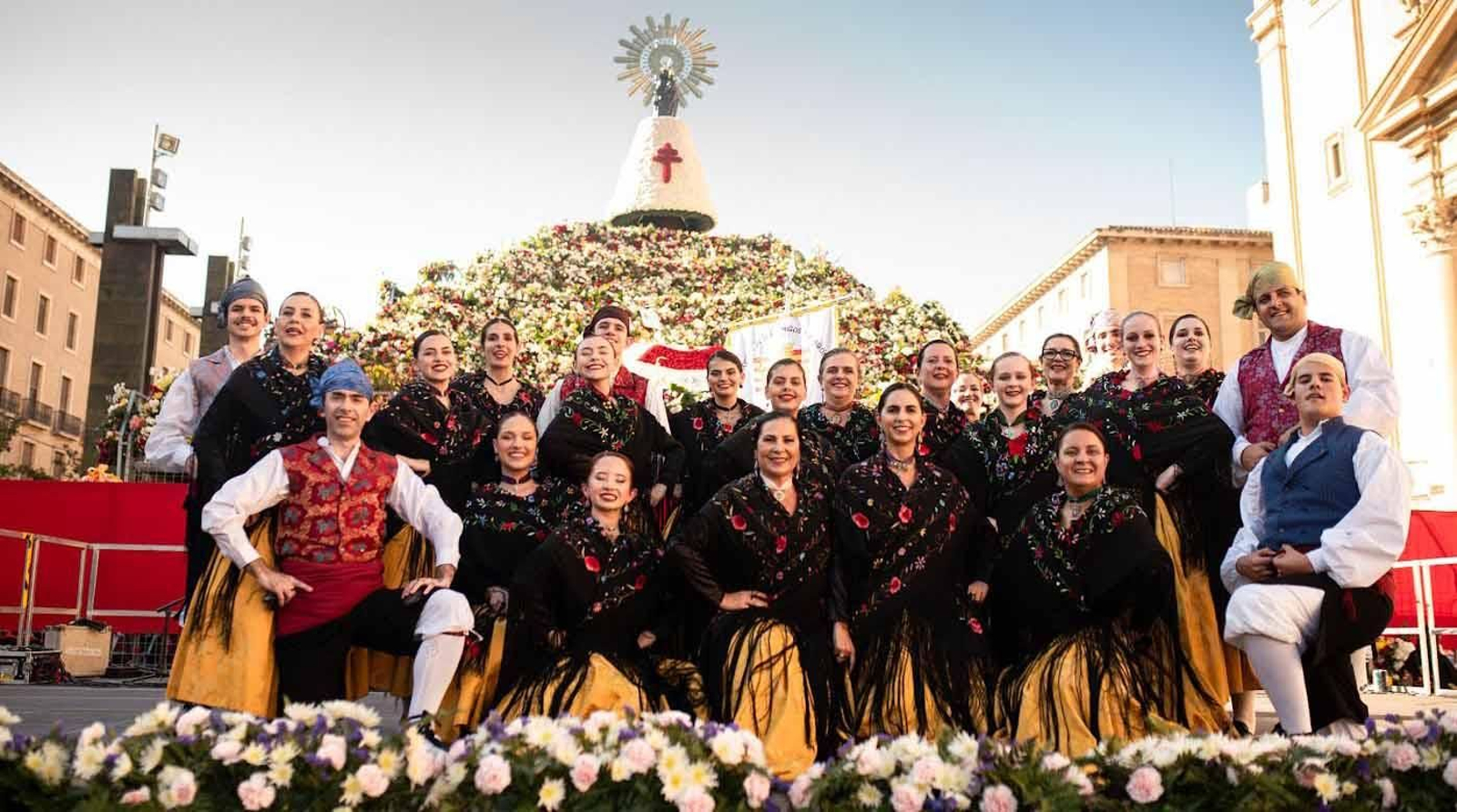 Aragón Brasil Grupo Raza de Curitiba en el Día del Pilar 2023