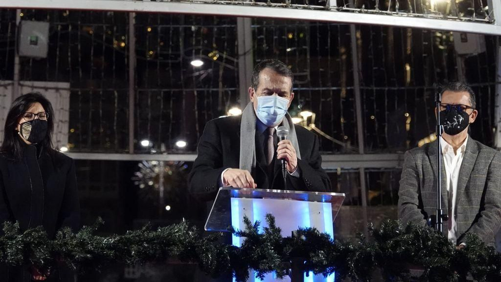 Encendido de las luces de la Navidad en Vigo // Vicente