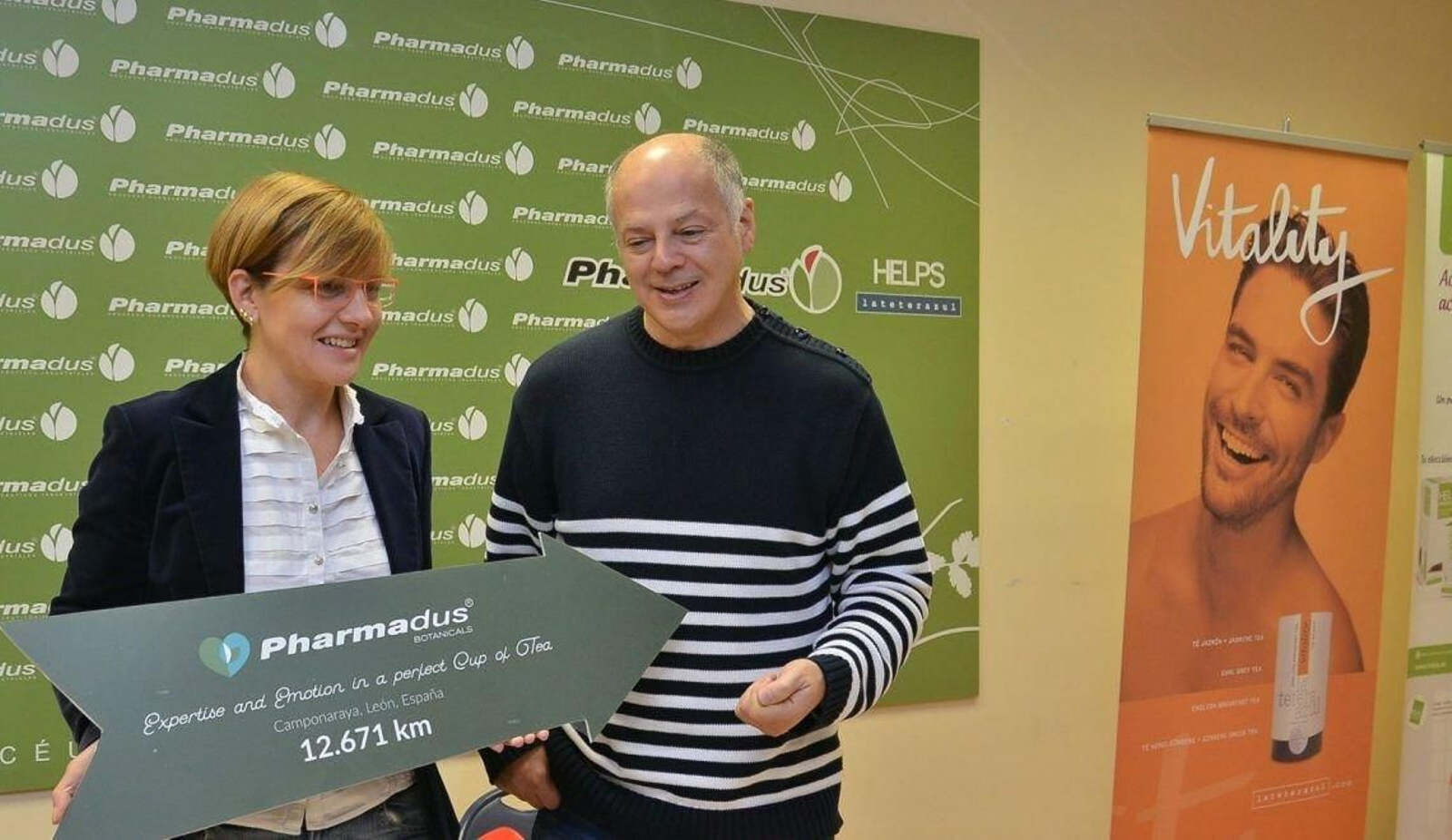 Valentín Carrera en la presentación en el Bierzo