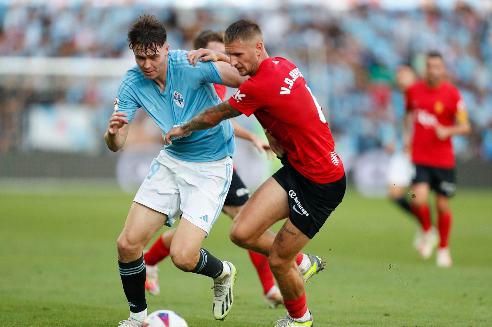 Partido Celta- Mallorca en Balaídos. // J.V. Landín