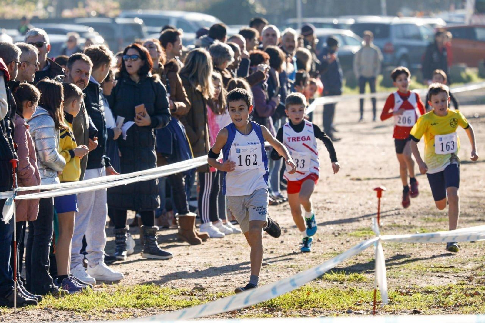 Cross infantil en Zamáns.