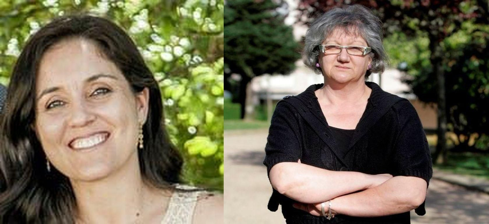 Vanesa Villa (Surgapa) y Bertila Fernández (Foanpas).