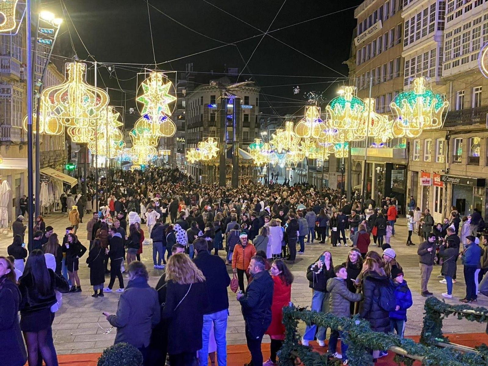 Fiestas de Fin de Año en Vigo.
