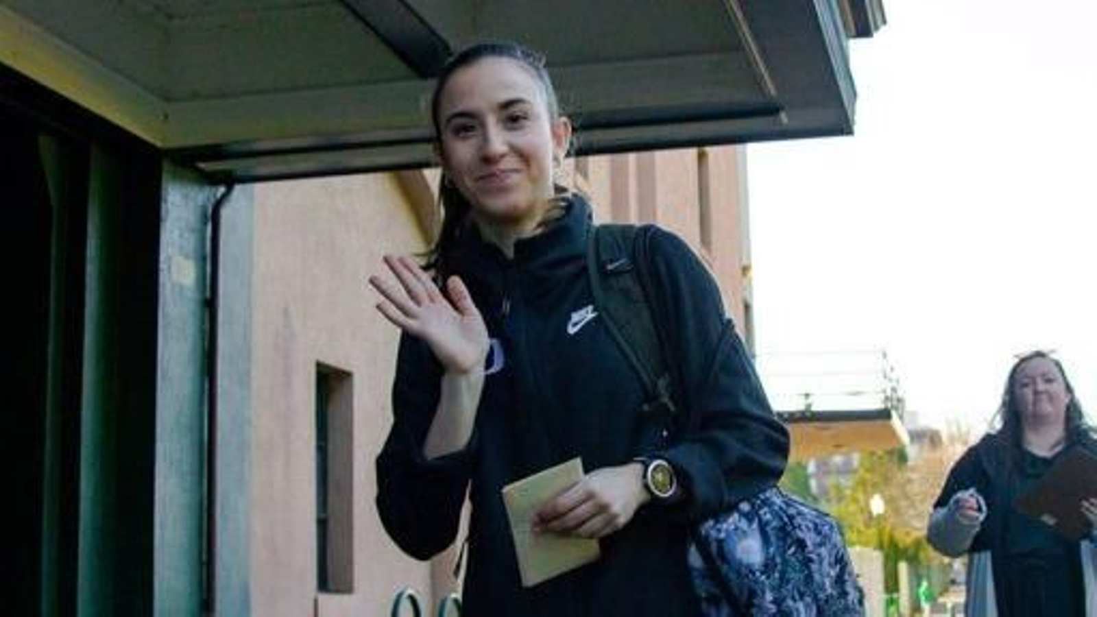 Carmela Cardama, a su llegada a Albuquerque el pasado miércoles.