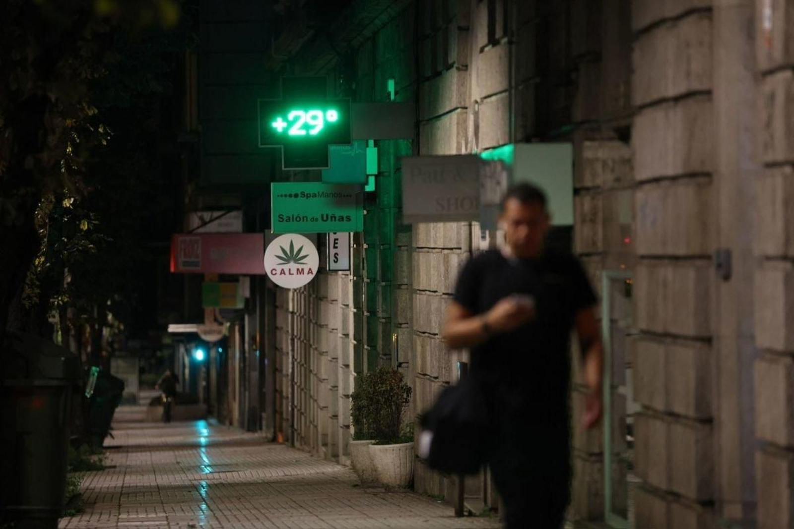 El año pasado se dio la noche más cálida de la historia en Vigo, con casi 30 grados.