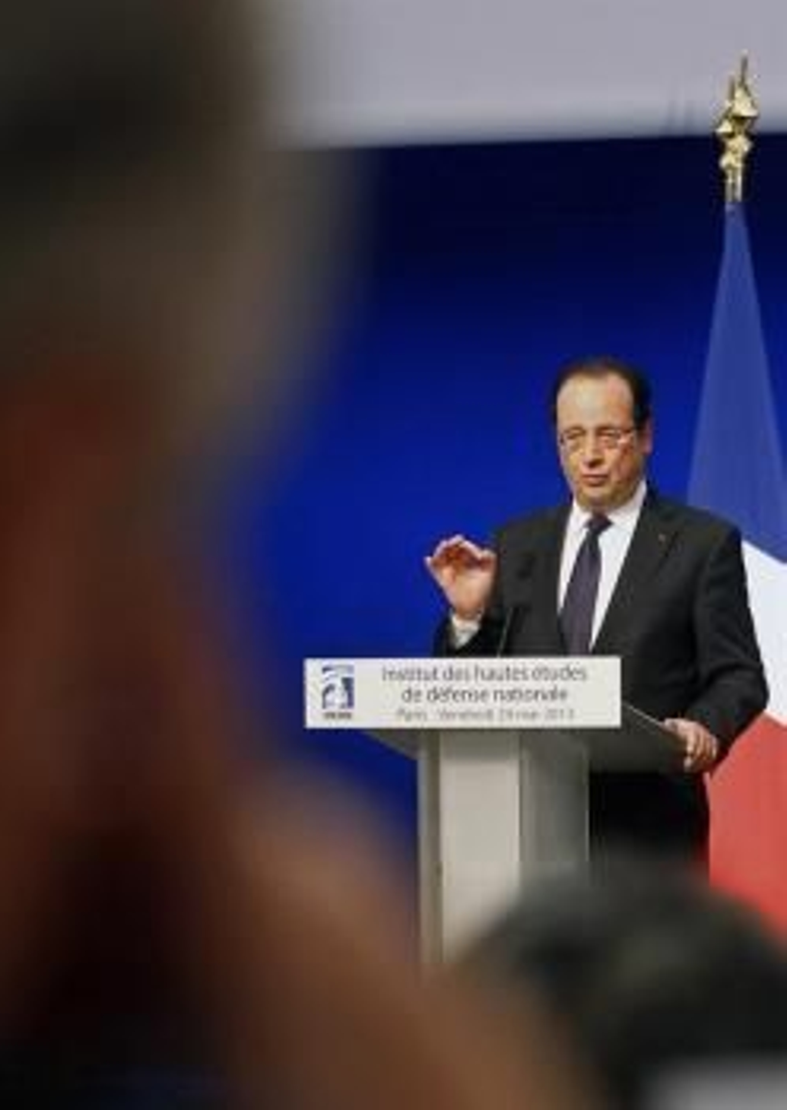 El presidente galo, François Hollande