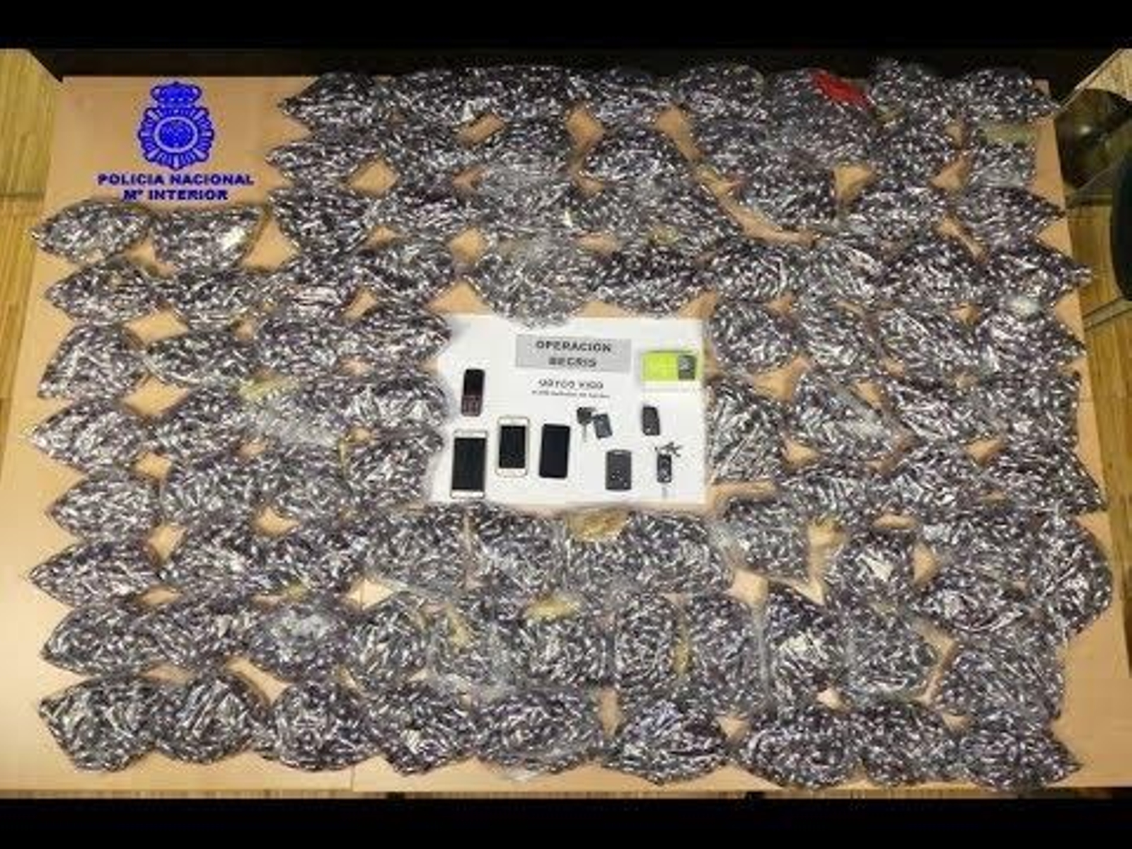 La Policía Nacional de Vigo desarticula una de las mayores redes de tráfico de hachís