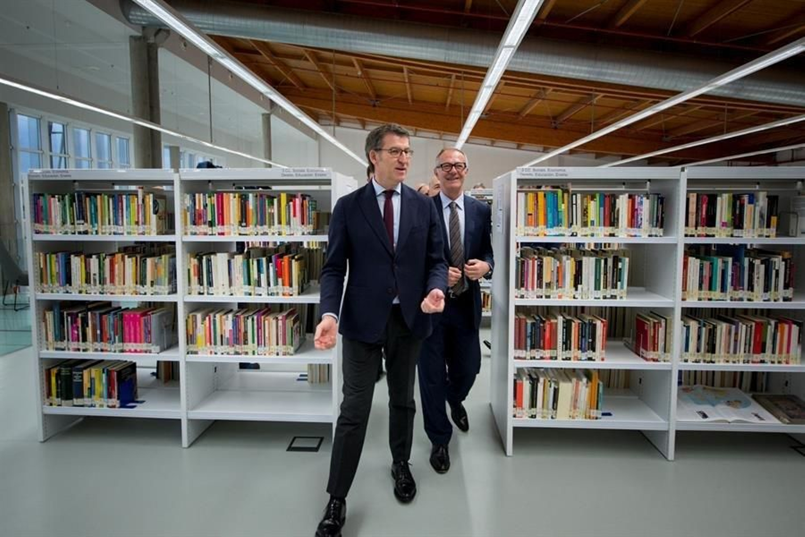 El presidente de la Xunta, Alberto Núñez Feijóo