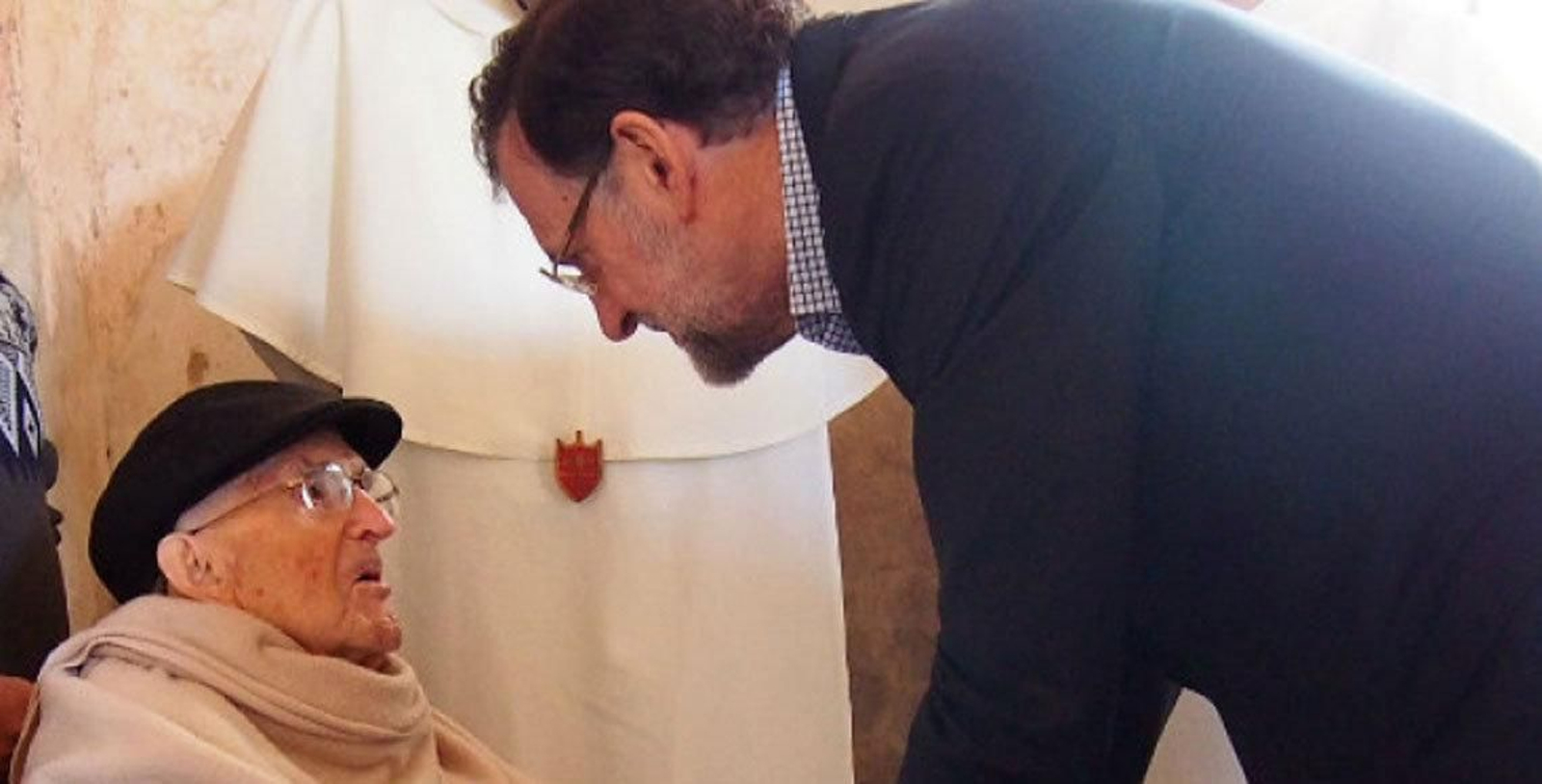 Delgado Varela durante el último viaje del presidente Mariano Rajoy a Guatemala.