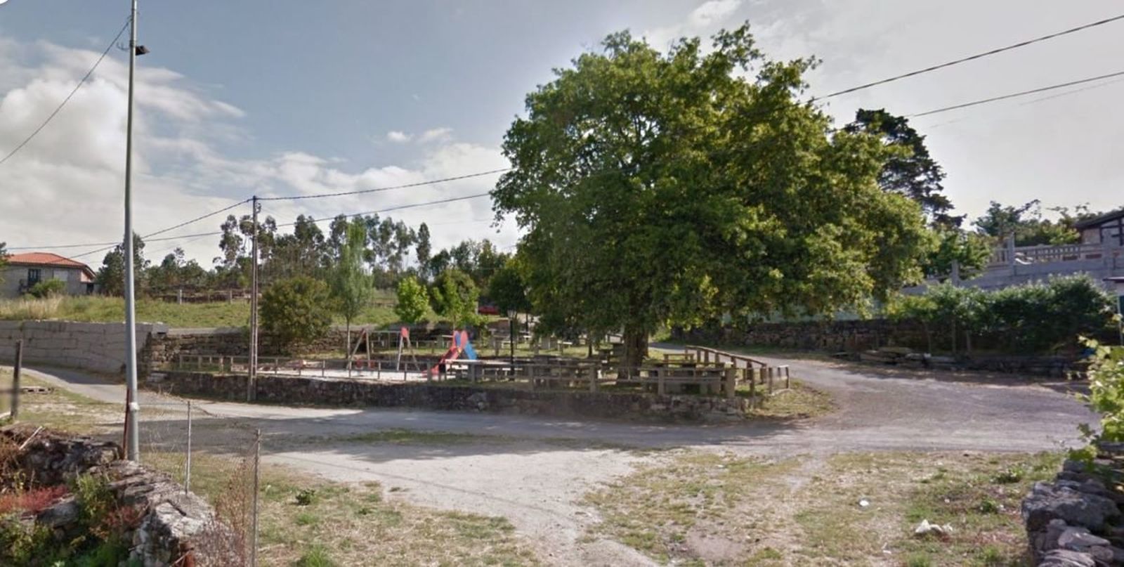 Imagen del estado actual de la Plaza da Pedreira, que será la primera actuación del plan de transformación.