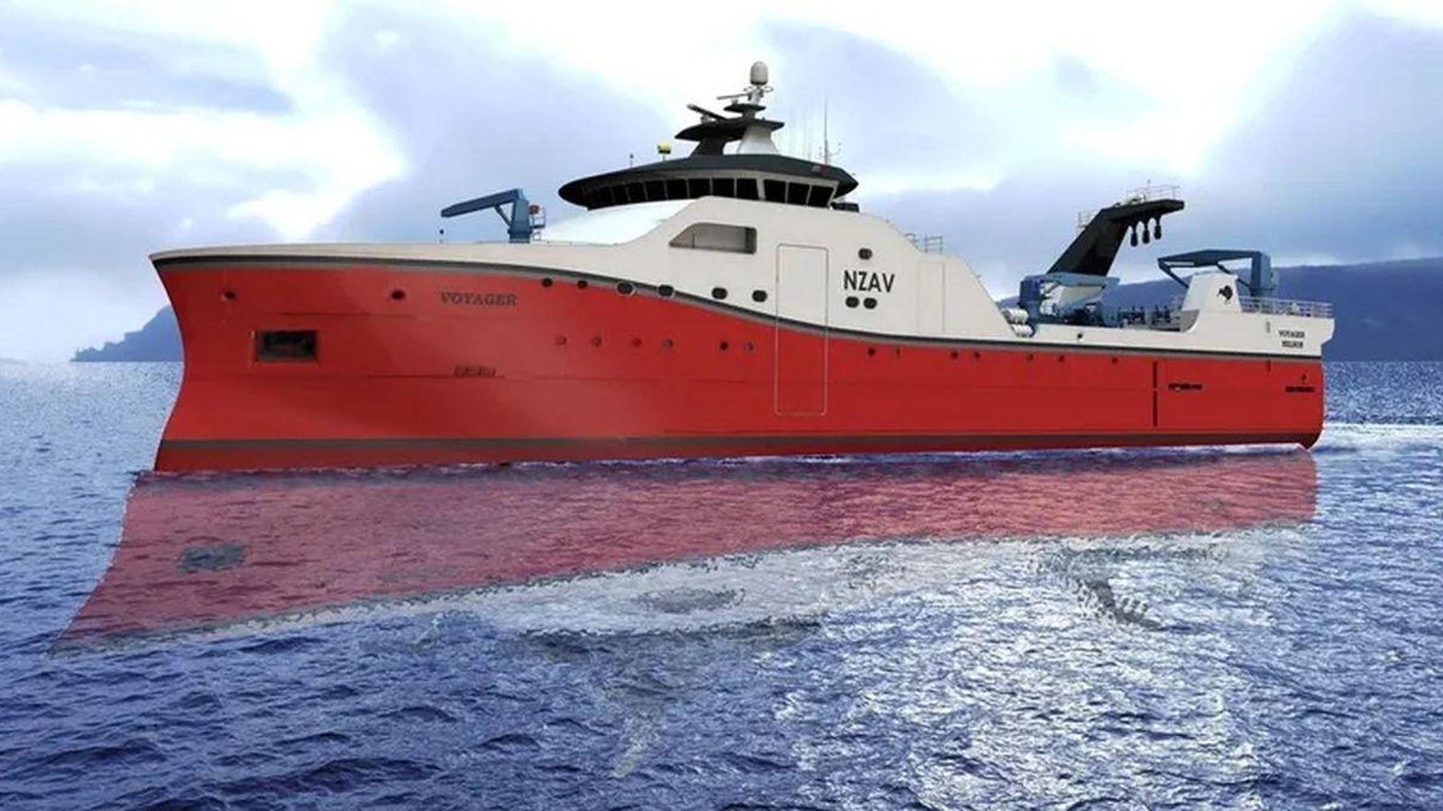 El astillero de Marín Nodosa acaba de poner en vigor el contrato de construcción de un modernísimo buque arrastrero factoría para una pesquera neozelandesa. Su entrega está prevista para 2026.