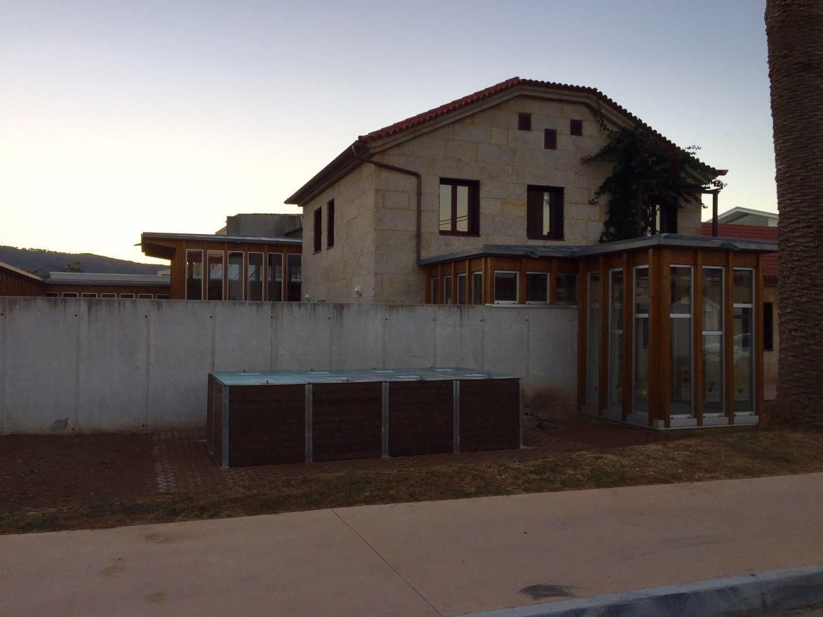 Uno de los centros de compostaje comunitario.